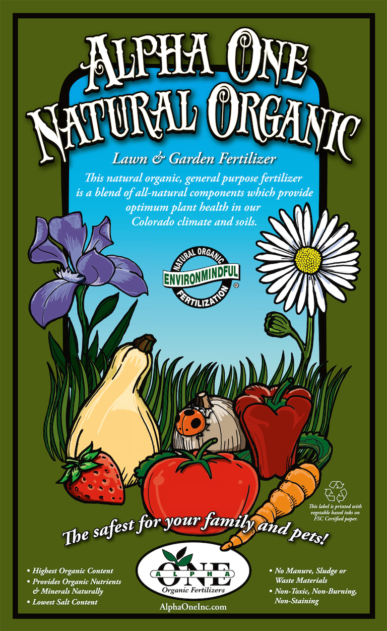Alpha One natural and organic fertilizer