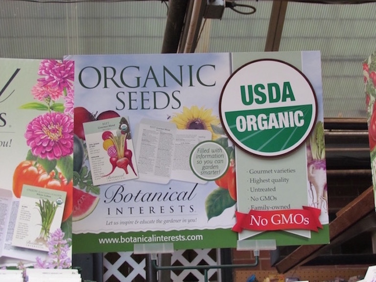 Organic Seeds from Botanical Interests