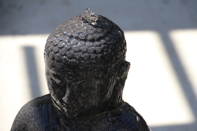 Large Buddha Head Fountain
