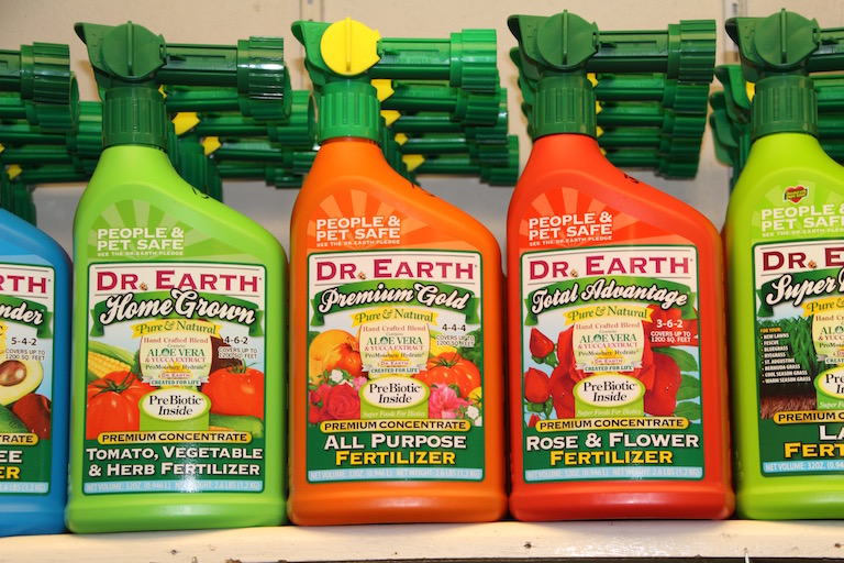 Dr. Earth People and Pet Safe Plant Fertilizers