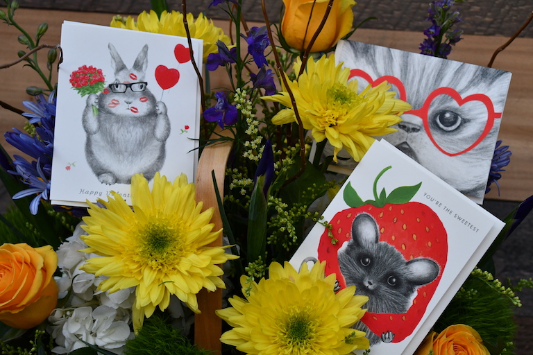 Our favorite bunny Valentine cards