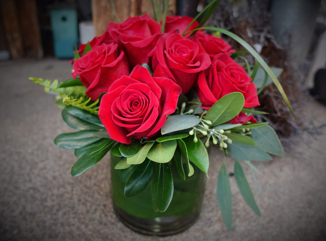 Heart Shapes in Red - $85
