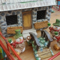 Holiday Fairy Garden Houses